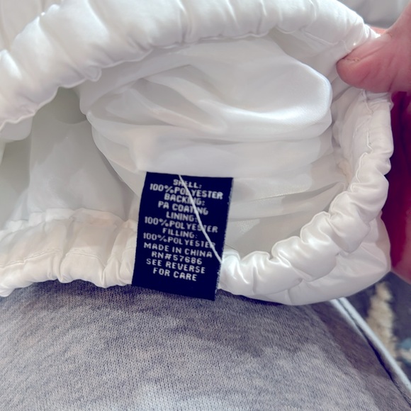 NWT New Look Puffer Short Jacket White Women’s‎ Size Large - Picture 6 of 6